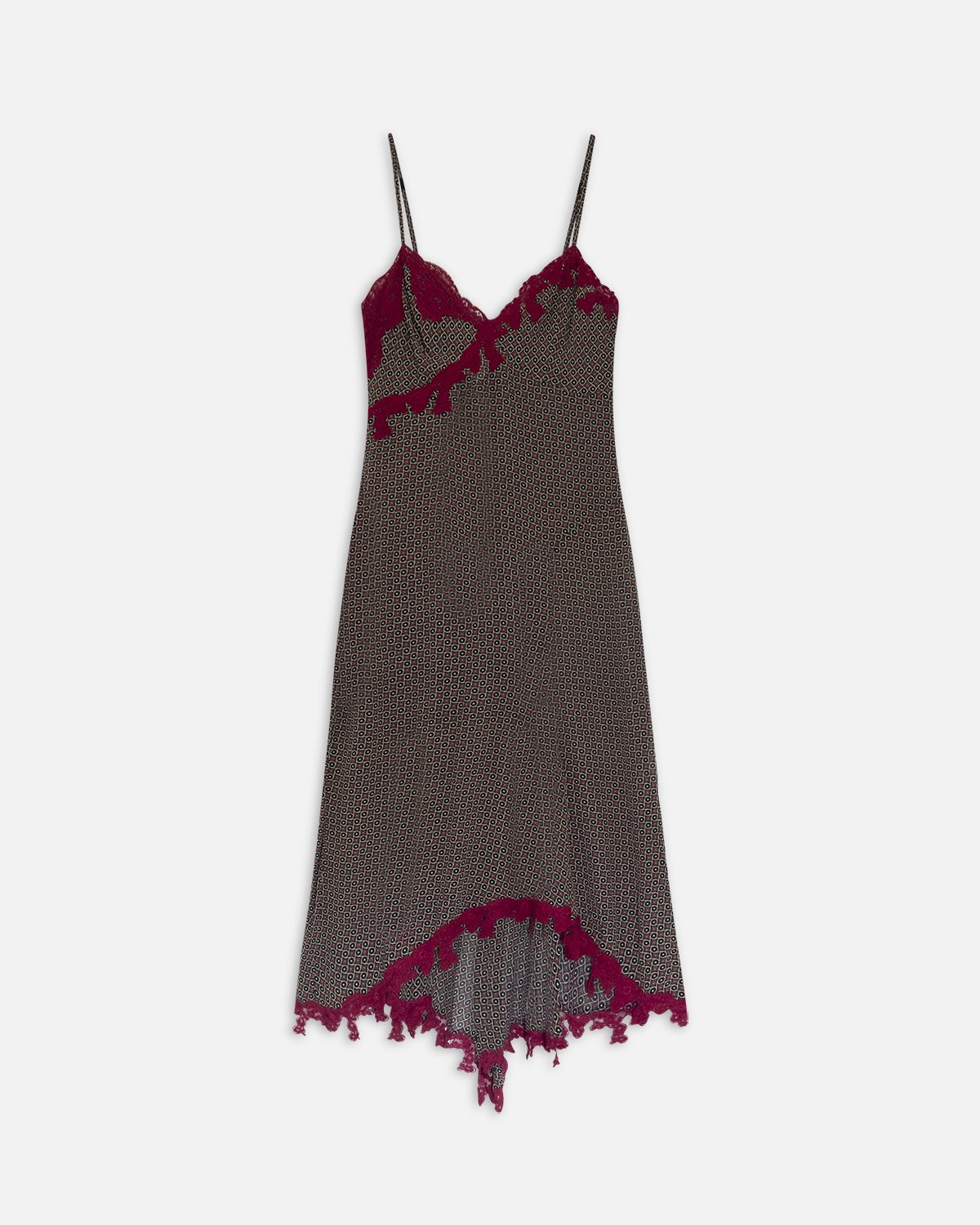 Lolita Lempicka Geometric Slip Dress