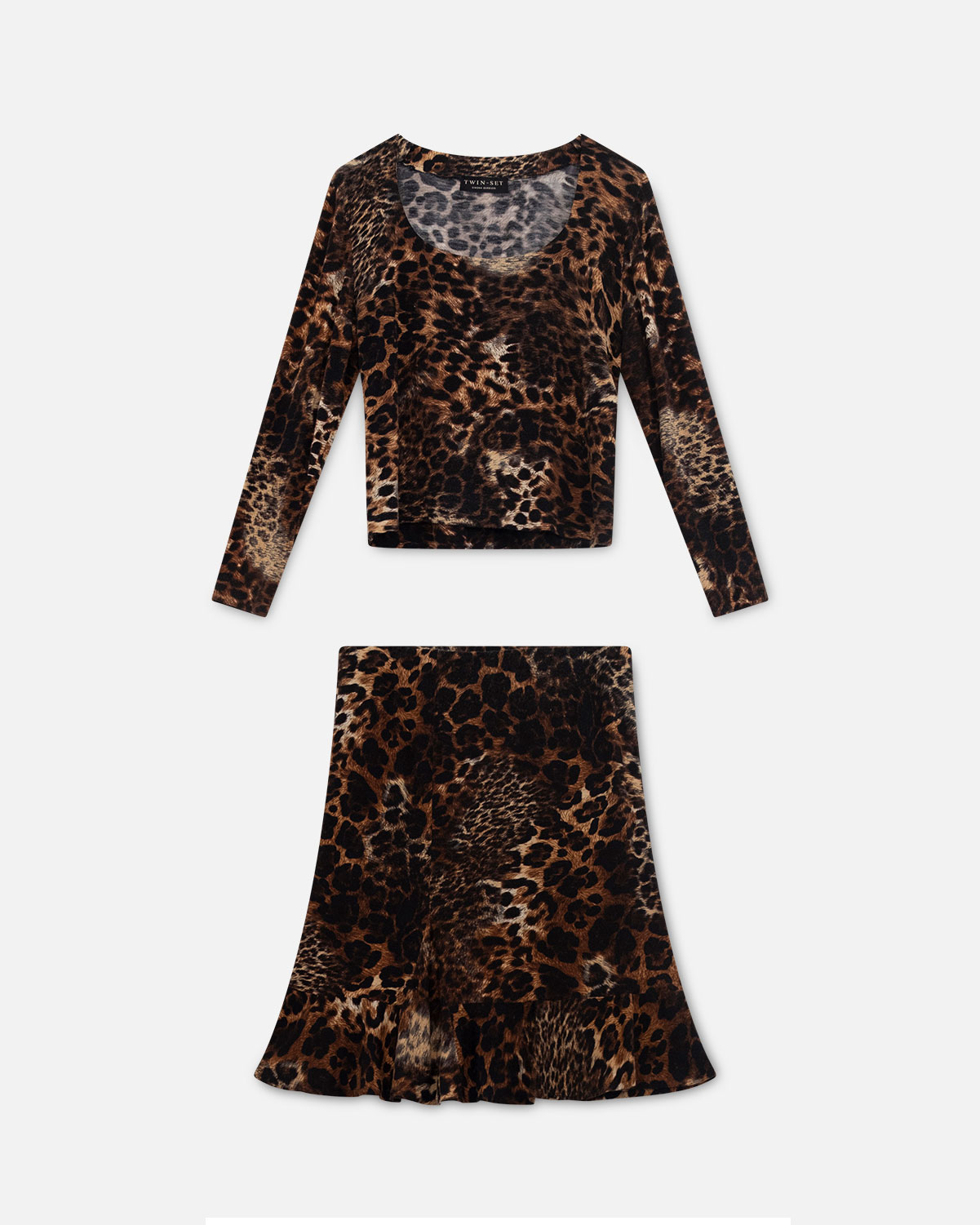 Twin Set Leopard Matching Set