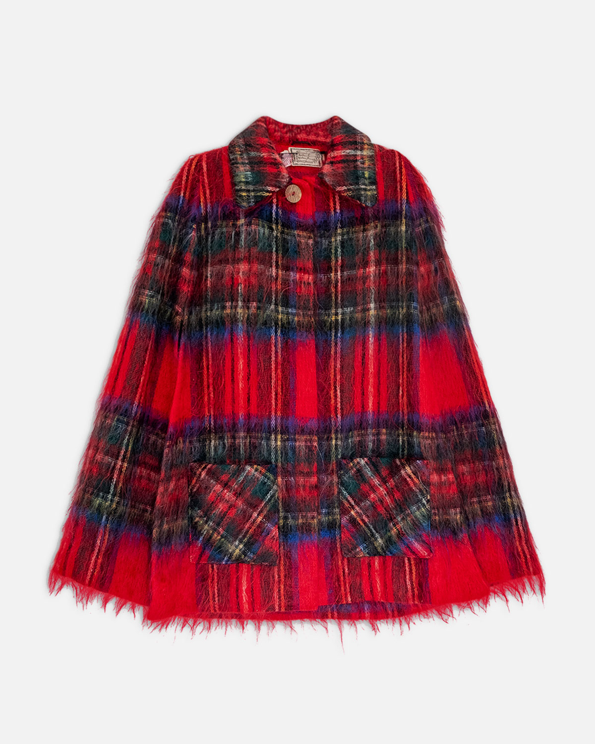 1960s Scottish Mohair Cape