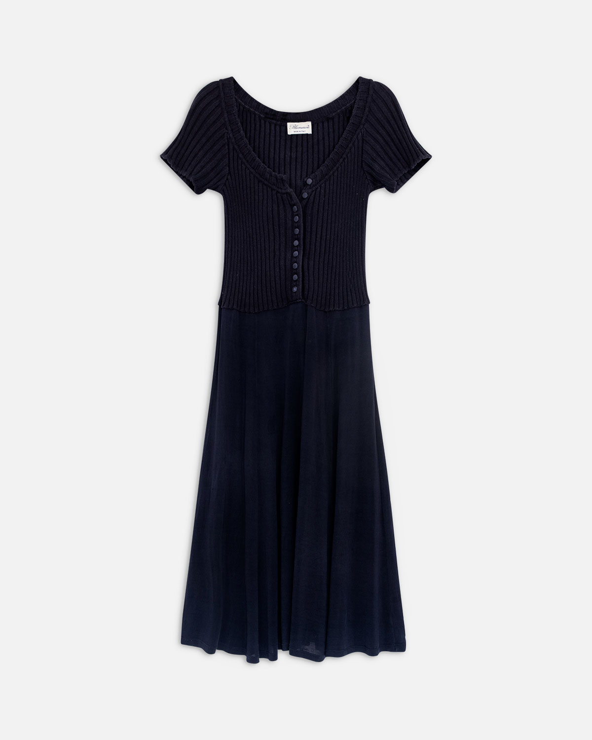 Blumarine Ribbed Dress