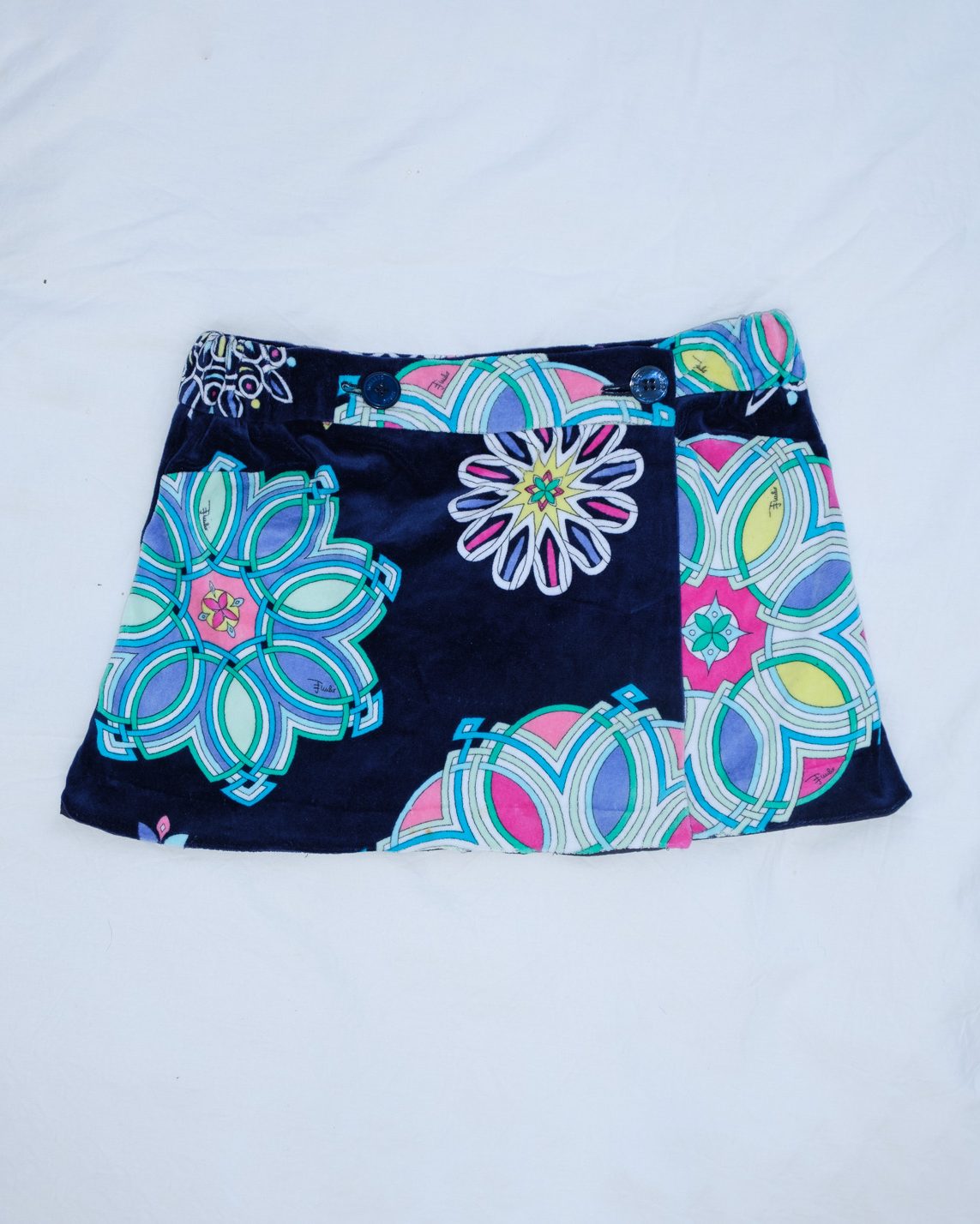 Pucci Mini Wrap Skirt
